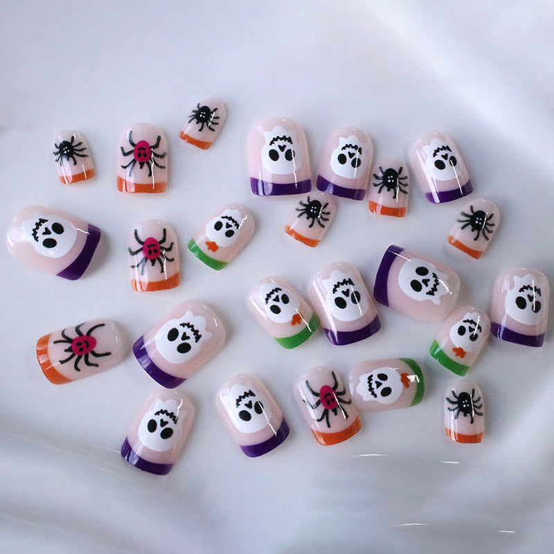 Halloween-Themen Nagelkunst Karnz