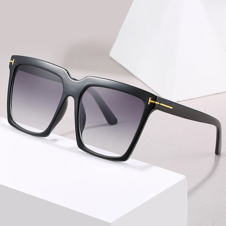 Oversized Quadrat Sonnenbrille Karnz