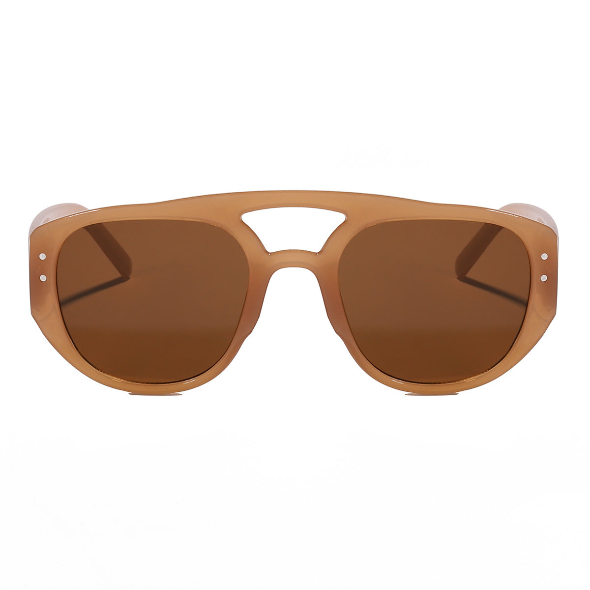 Damen oversized Sonnenbrille mit modernem, strukturiertem Rahmen Karnz