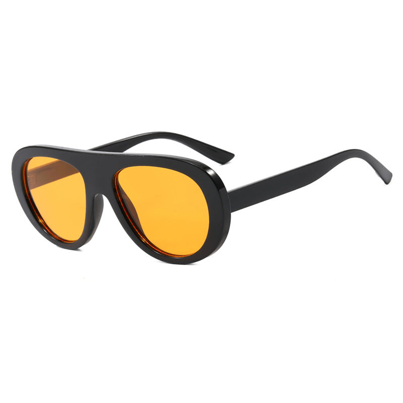 Damen stylische Sonnenbrille mit einzigartigem futuristischen Design Karnz