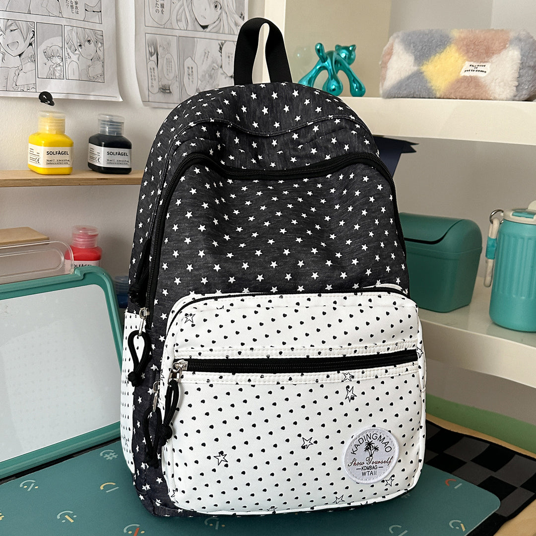 Verspielt Sternmuster Rucksack Karnz 1791205809