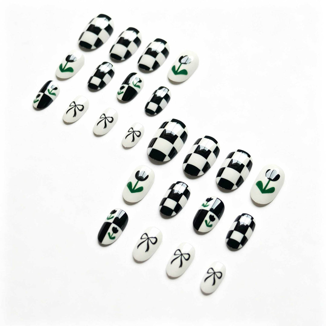 Künstlerisches Gel-Nageldesign