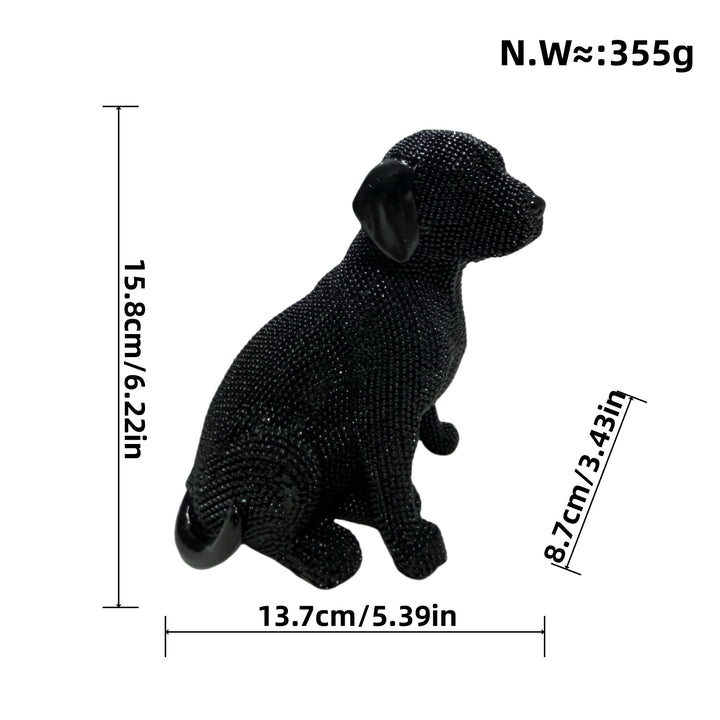 Dekorative Hundefigur im modernen Design Karnz