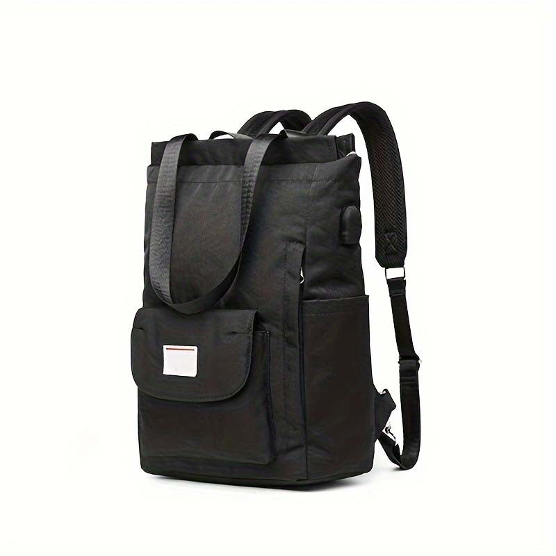Unisex Multifunktionaler Rucksack mit gepolstertem Laptopfach und seitlichem Zugang Karnz