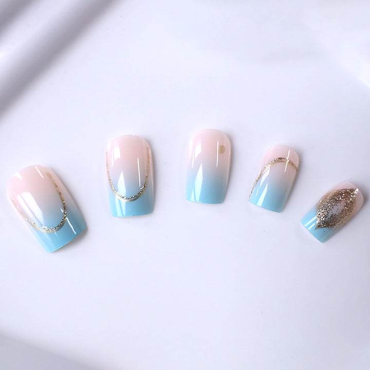 Elegante Ombre Nagelkunst Verbesserungen Karnz