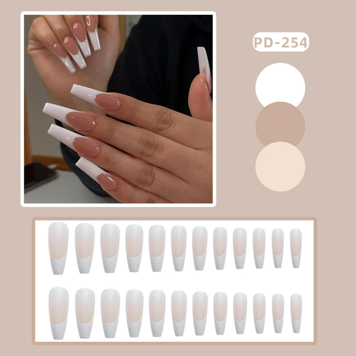 Premium Stiletto Press-On Nägel Karnz