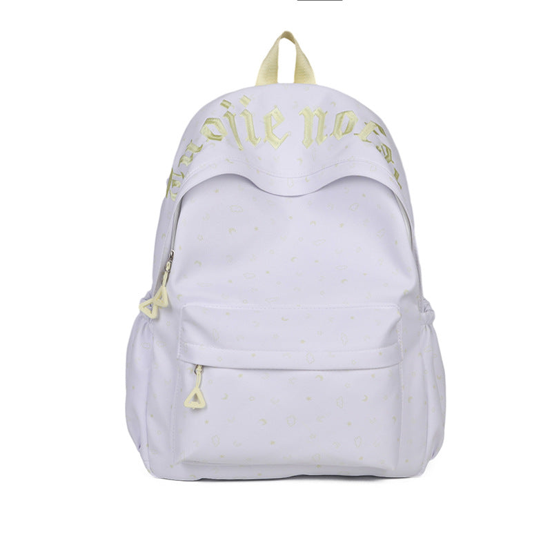 Verspielter Grafikdruck Rucksack Karnz