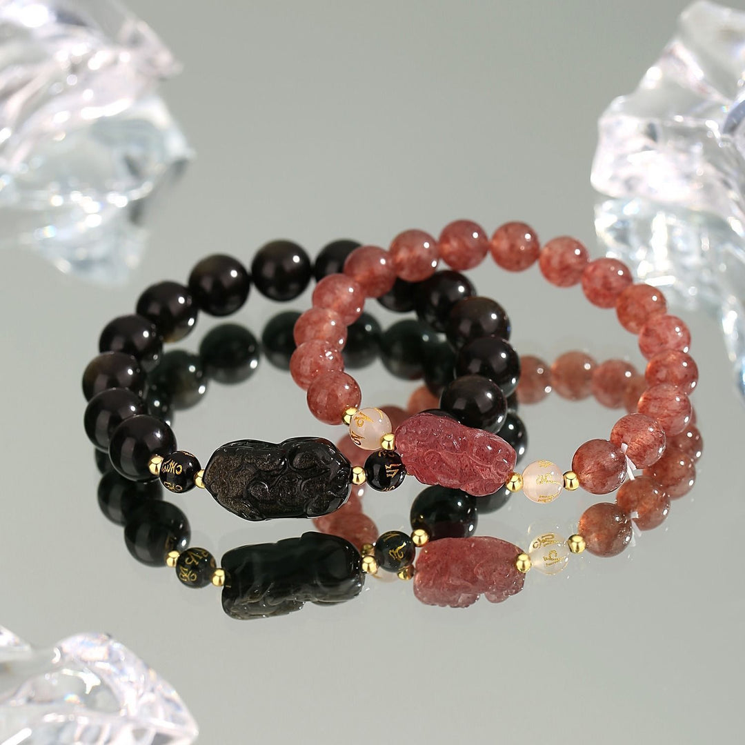 Verstellbares Edelstein-Armband Karnz