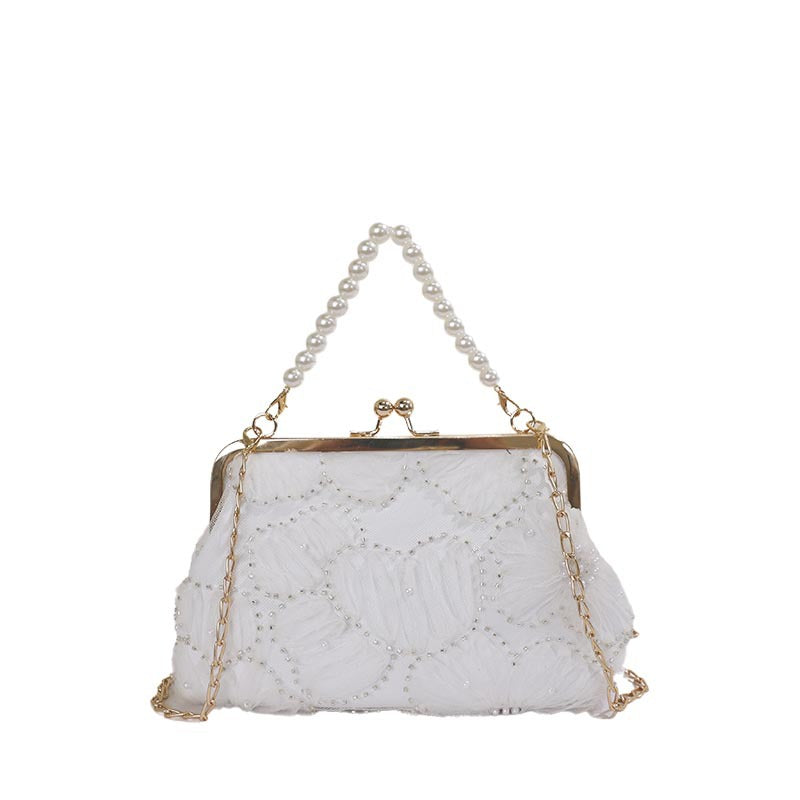 WoElegant Beadierte Abend Clutch Karnz