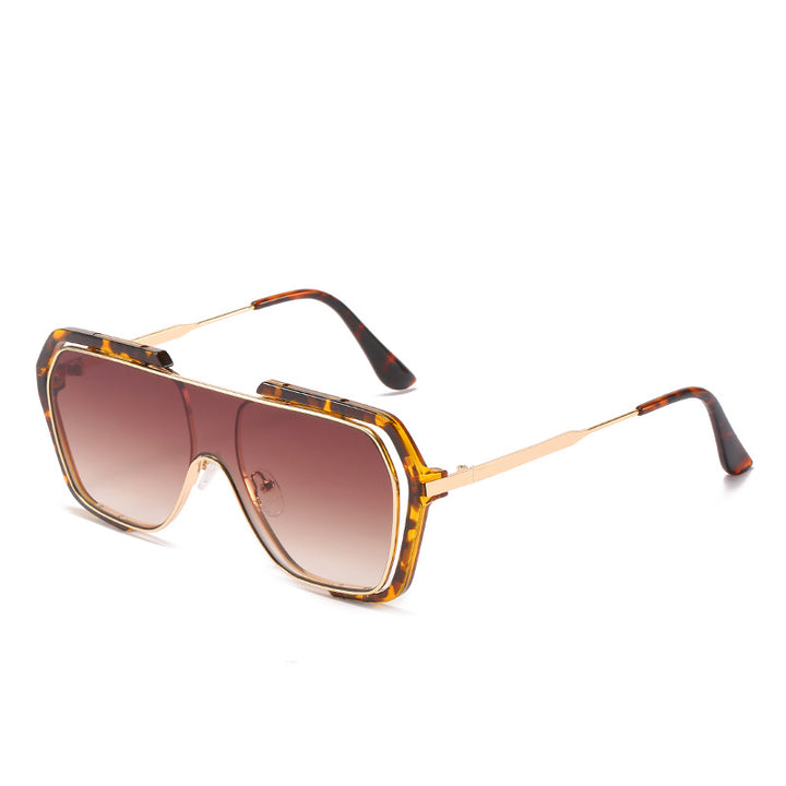 Statement Übergroße Winkelsonnenbrille Karnz