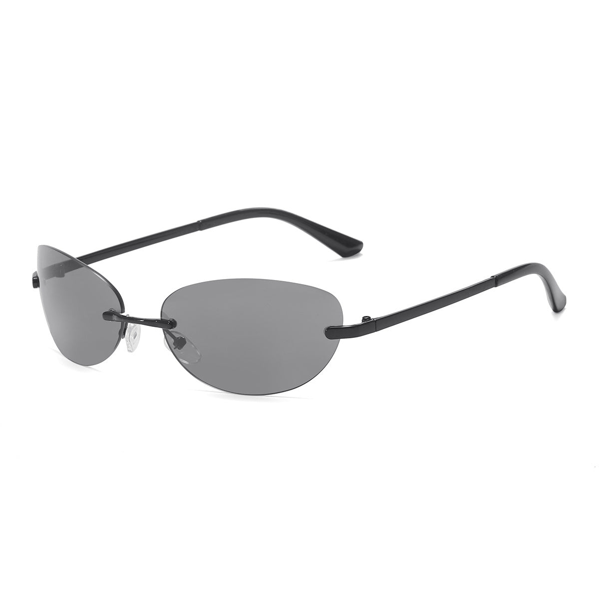 Damen filigrane Sonnenbrille mit innovativem Rahmen Karnz