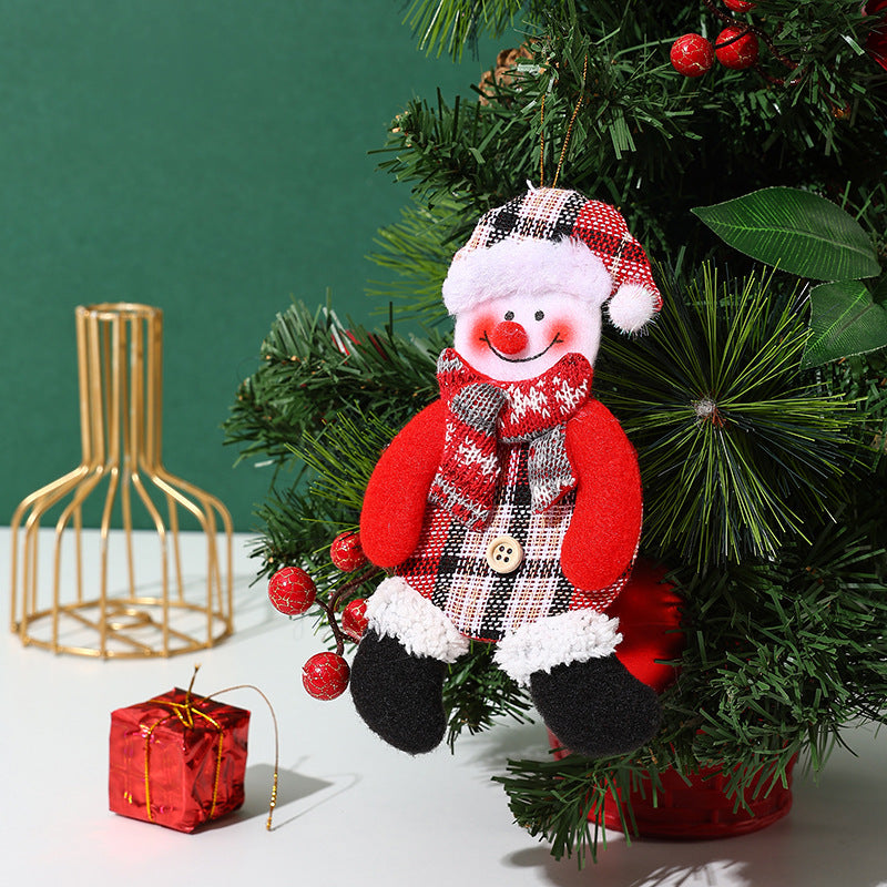 Dekorative Weihnachtsbaumfigur im Rentier-Design Karnz