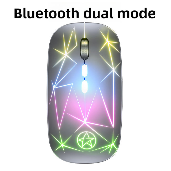 Bluetooth Gaming-Maus mit Dual-Modus und Rgb-Beleuchtung Karnz
