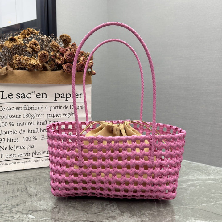 Handgefertigte Basttasche Karnz