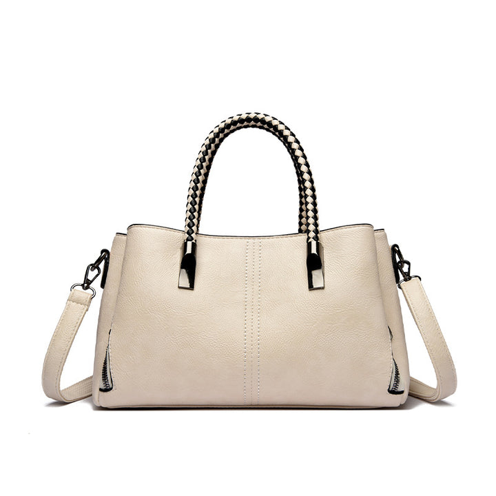 Elegante geflochtene Handtasche Karnz