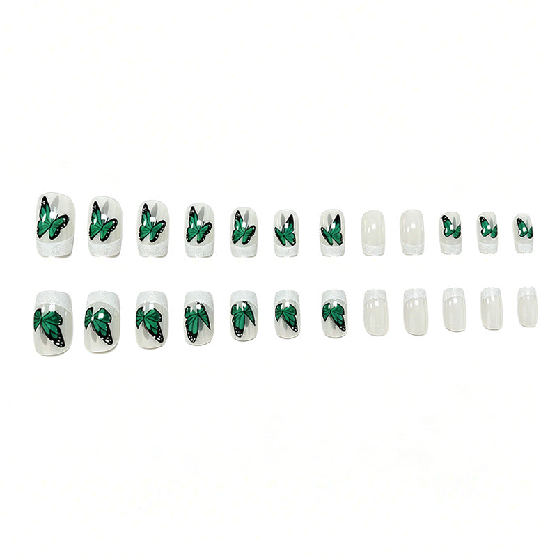 Schmetterlings-Themen-Nagelkunst-Verstärkungen Karnz