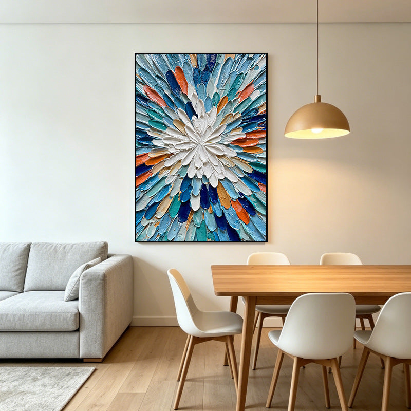 Künstlerische Florale Leinwand Kunst