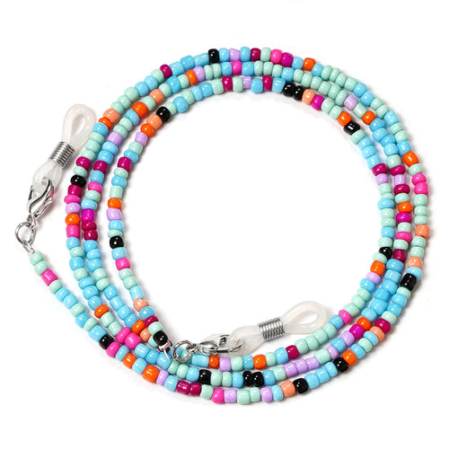 Multi-Muster Perlen Brillenband Karnz