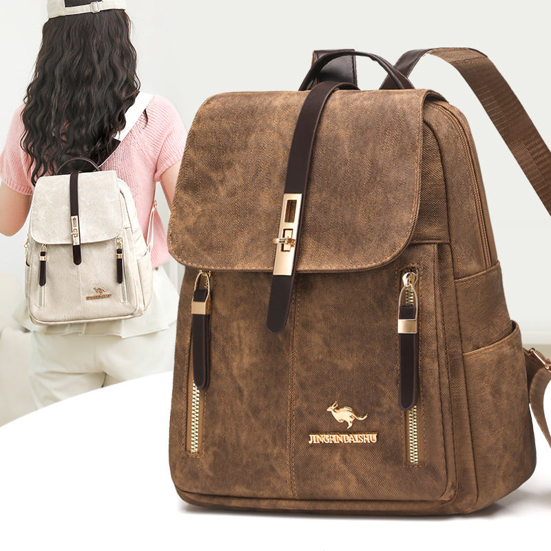 Vintage-Canvas-Reise-Rucksack Karnz