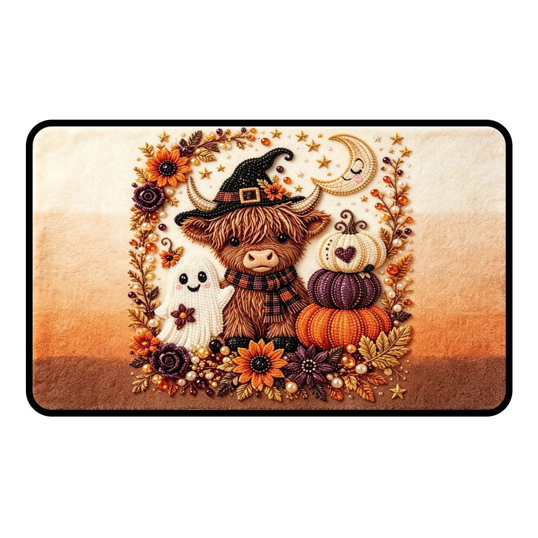 Halloween-Themen-Badmatte