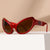 Damen elegante Cat-Eye Sonnenbrille mit hochwertigen UV-Schutzgläsern Karnz