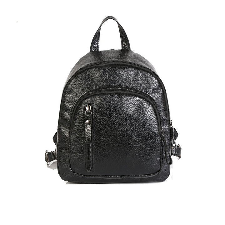 Stylische Leder Mini-Rucksack Karnz