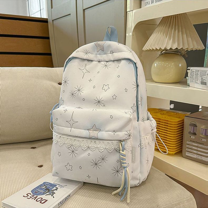 Rucksack mit Verträumtem Sternenmotiv und Praktischen Funktionen Karnz