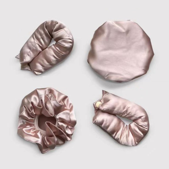 Satin Haar Lockenstab Set