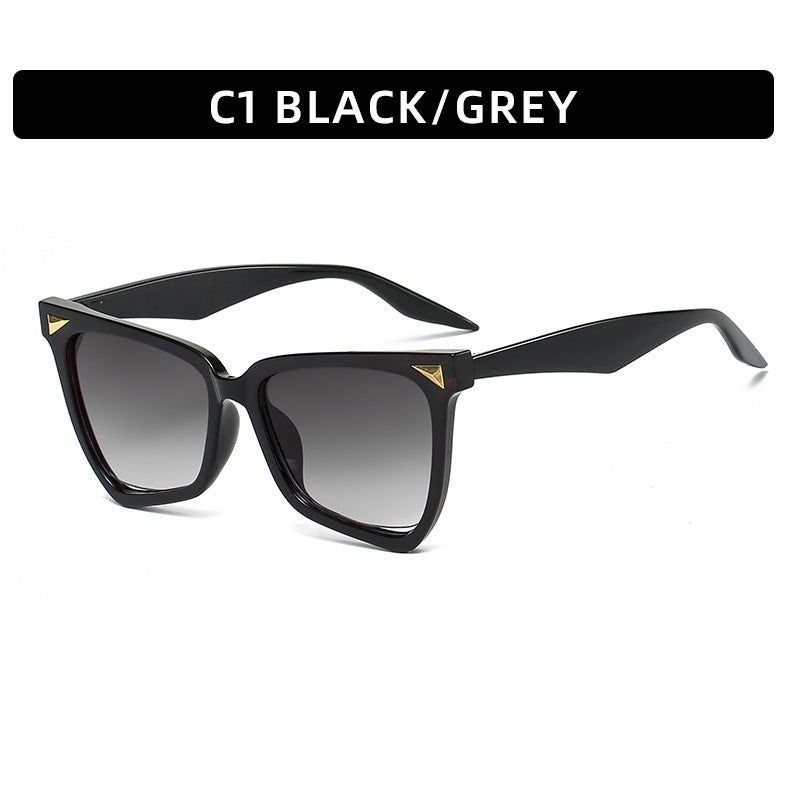 Bunte geometrische Sonnenbrille