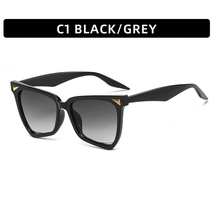 Bunte geometrische Sonnenbrille