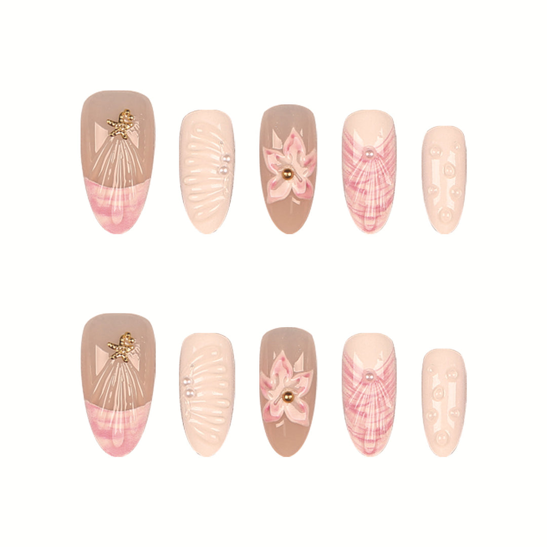 Dekorative Nagelkunst Tipps Set