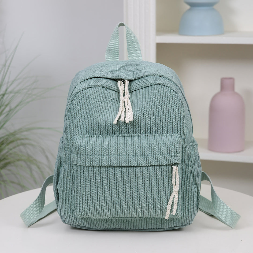 Cord-Rucksack mit Praktischem Frontfach Karnz