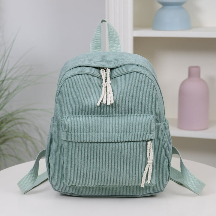 Cord-Rucksack mit Praktischem Frontfach Karnz