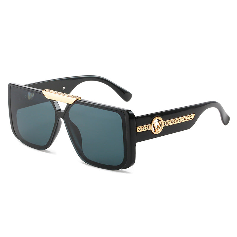 Damen elegante quadratische Sonnenbrille Karnz