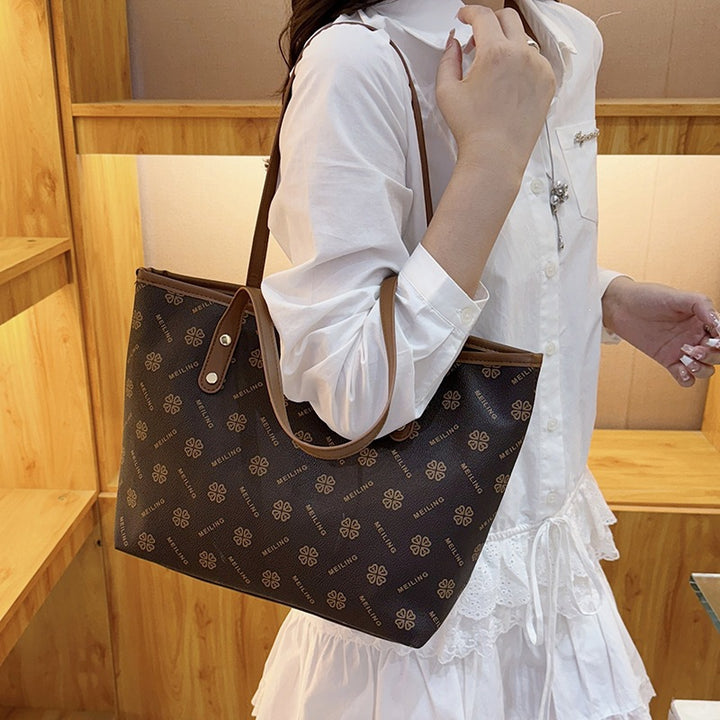 Chic Zwei-Teile Tasche und Beutel Set