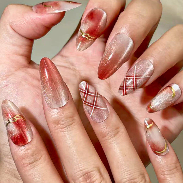 Premium Designer Press-On Nail Set Karnz
