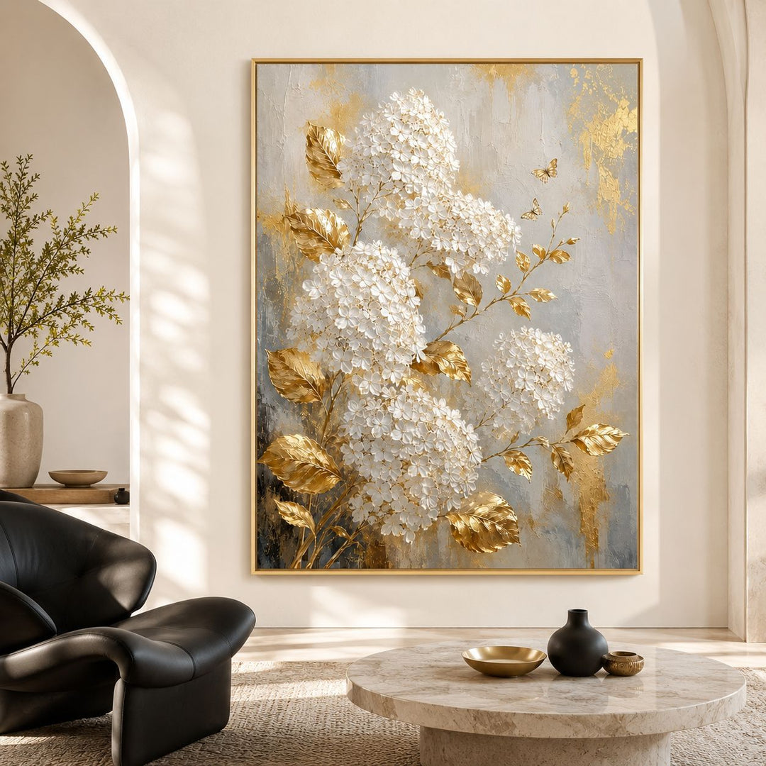 Dekorative florale Leinwandkunst