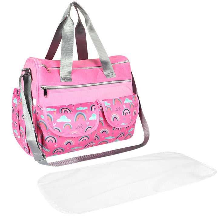 Multifunktionale Wickeltasche mit Praktischen Fächern Karnz