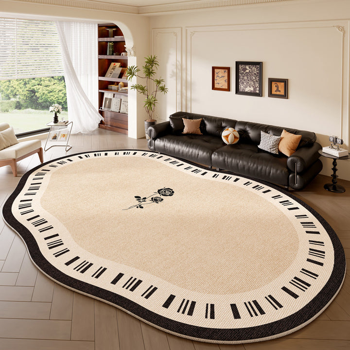 Dekorativer Floral-Design-Teppich Karnz