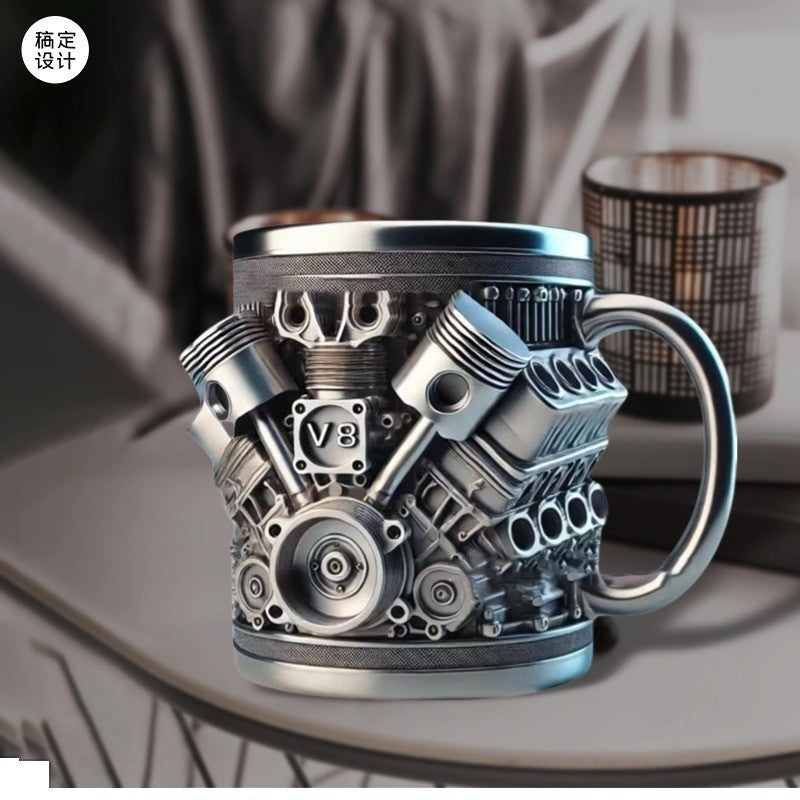 Motor-Themen Kaffeetasse Karnz