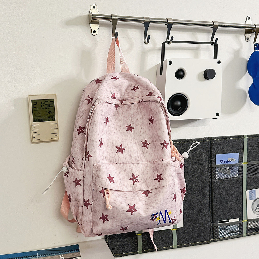 Stern-verzierte Alltags-Rucksack Karnz