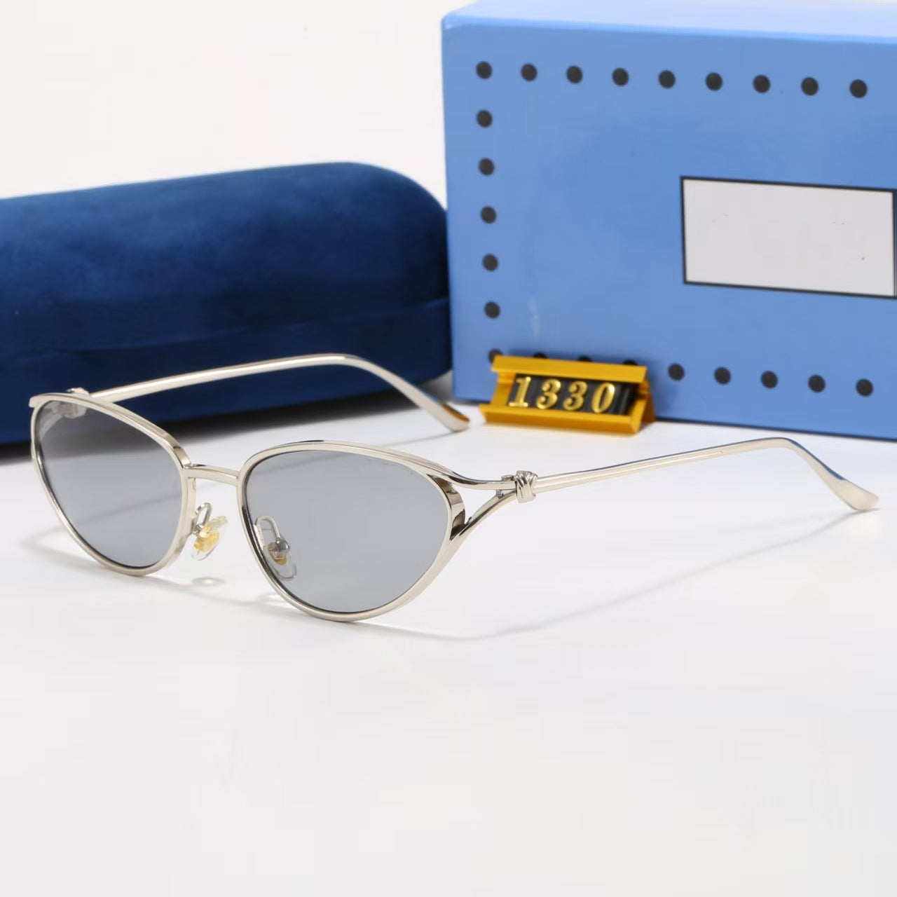 Damen elegante Cat-Eye Brille Karnz