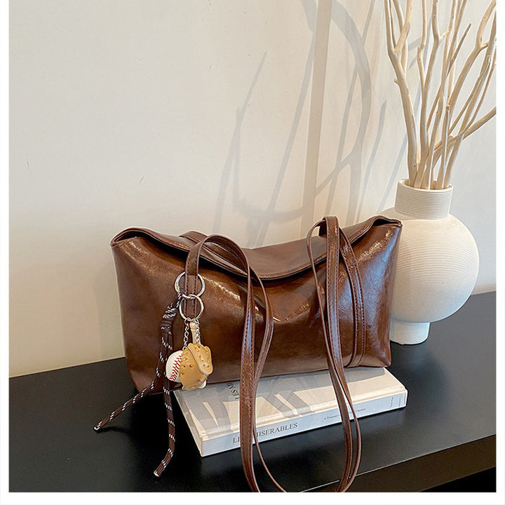 Stylische Leder Umhängetasche