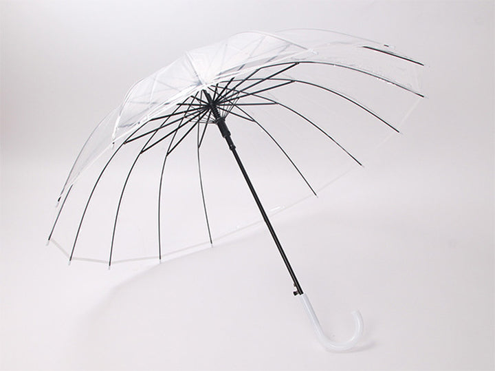 Damen Klarwasserfester Regenschirm Karnz