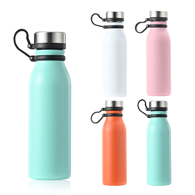 Damen isolierte Trinkflasche mit verschließbarem Deckel Karnz