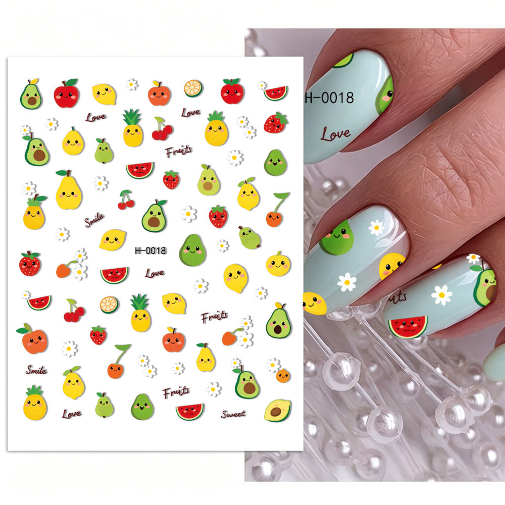Kreative Nagelkunst Aufkleber