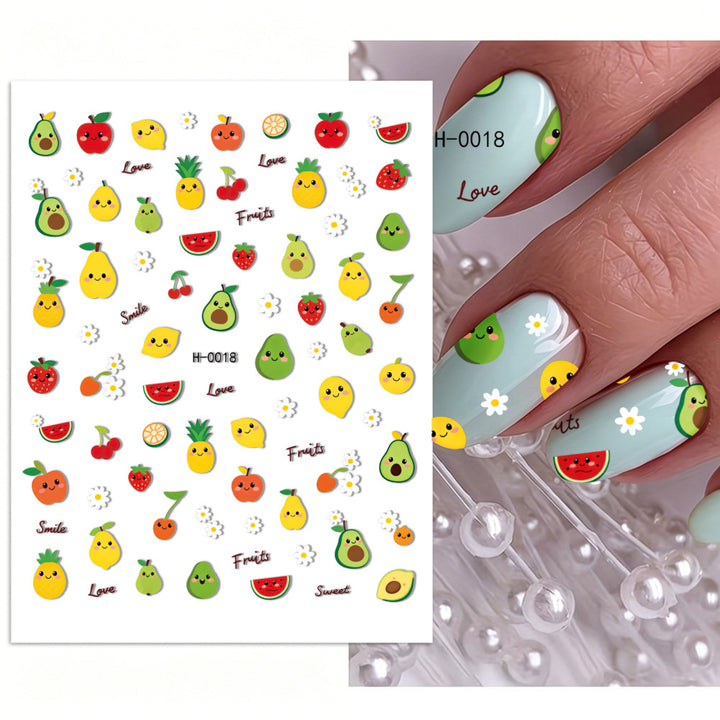 Kreative Nagelkunst Aufkleber