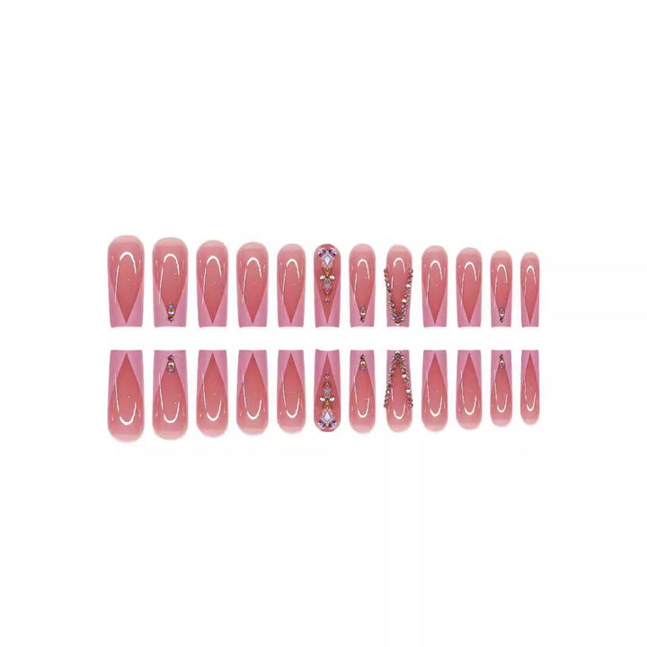 Dekoratives 3D Nagelkunstset Karnz