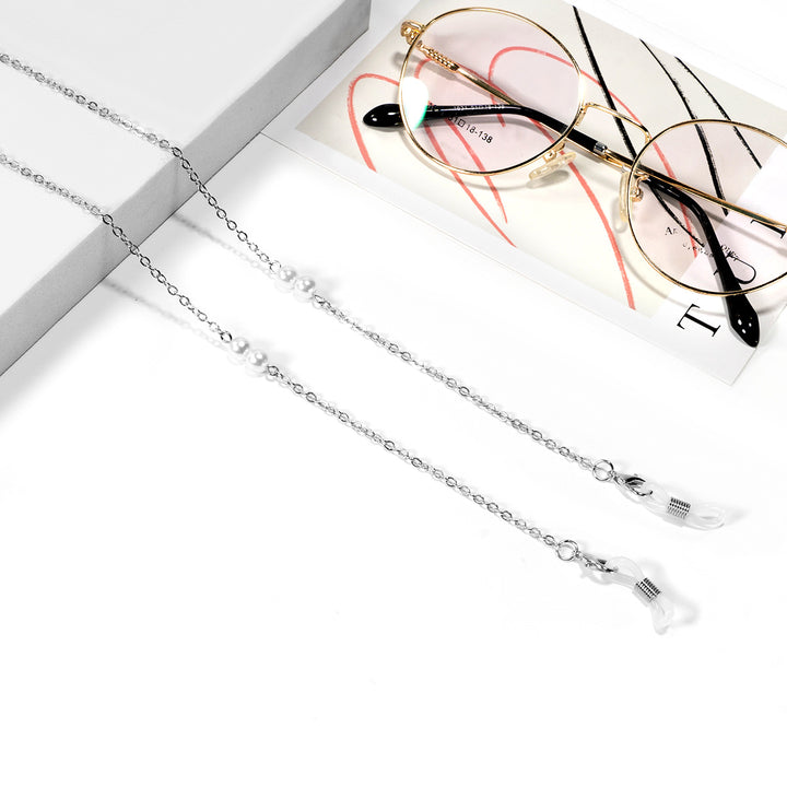Premium Metall Brillen Kette Karnz