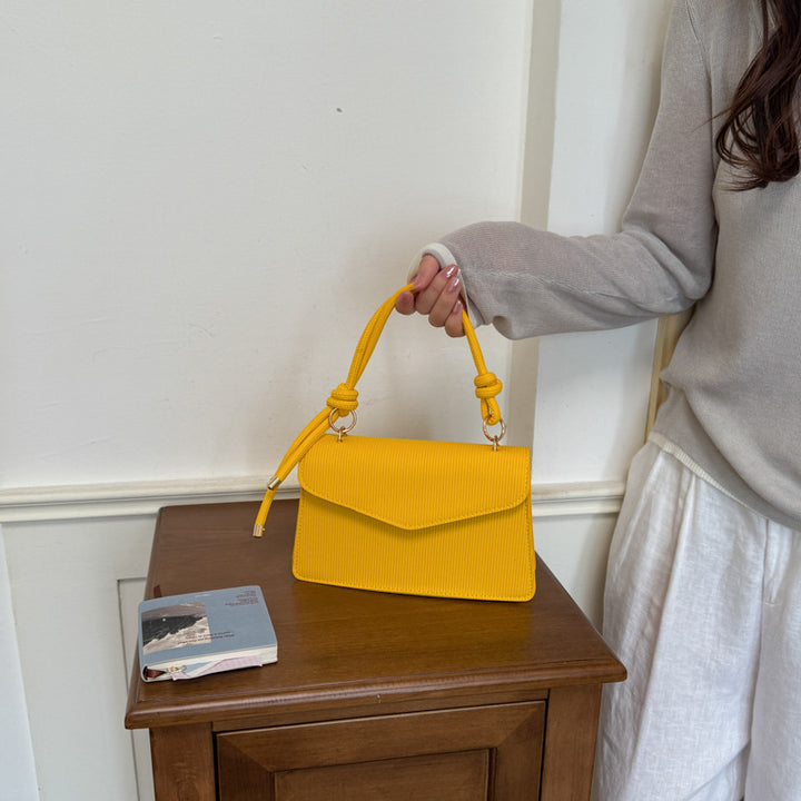 WoRibbed Texturierte Strukturierte Handtasche Karnz